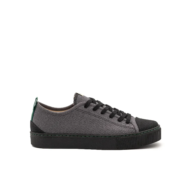 Men's track - and - field sneakers with a spike - compatible soleVegan sneaker gray MOB005