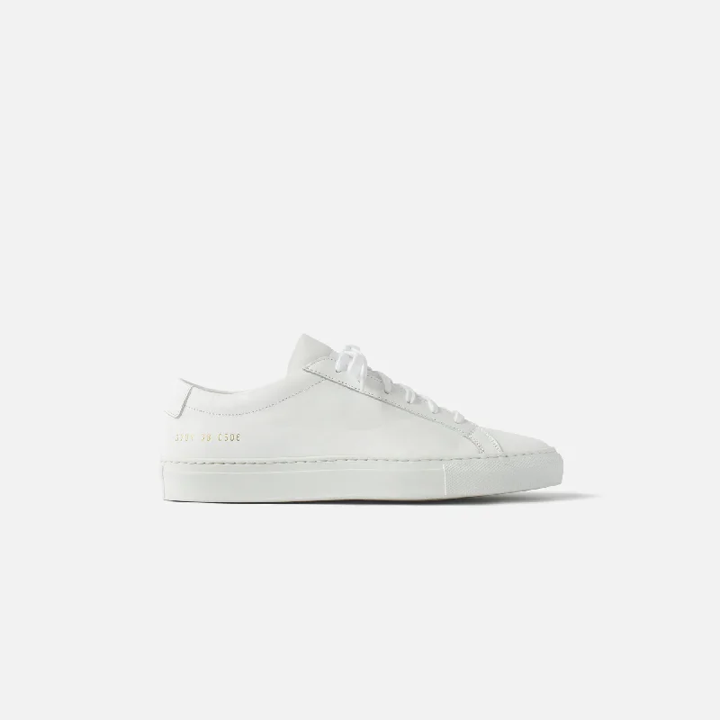 Men's skateboarding sneakers with a vulcanized soleCommon Projects Original Achilles Low - White