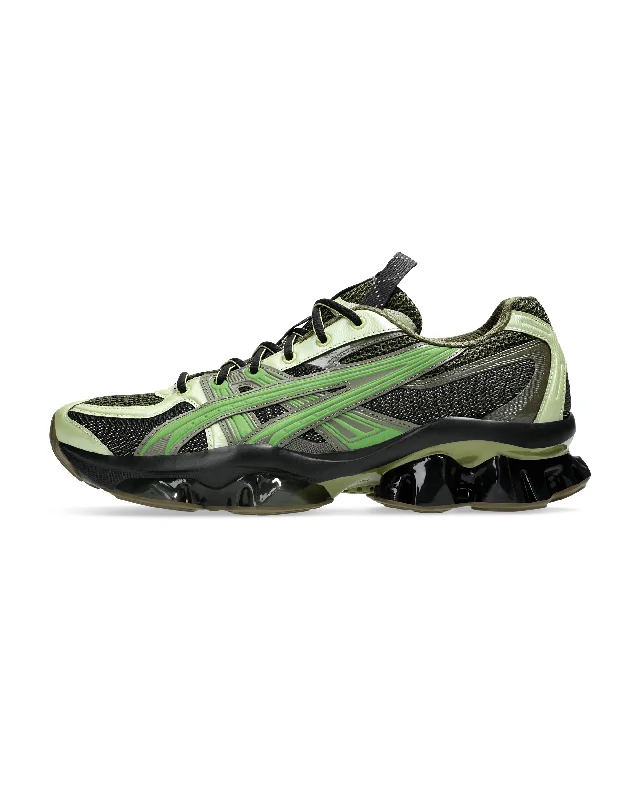 Men's track - and - field sneakers with a spike - compatible soleGel-Quantum Kinetic - Moss / Bamboo