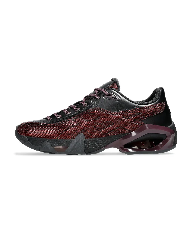 Men's running sneakers with shock - absorbing solesGel-Teremoa - Obsidian Black / Dahlia