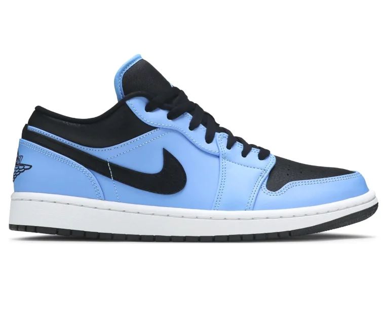 Men's athletic sneakers with a quick - dry liningMen's Nike Air Jordan 1 Low (University Blue)