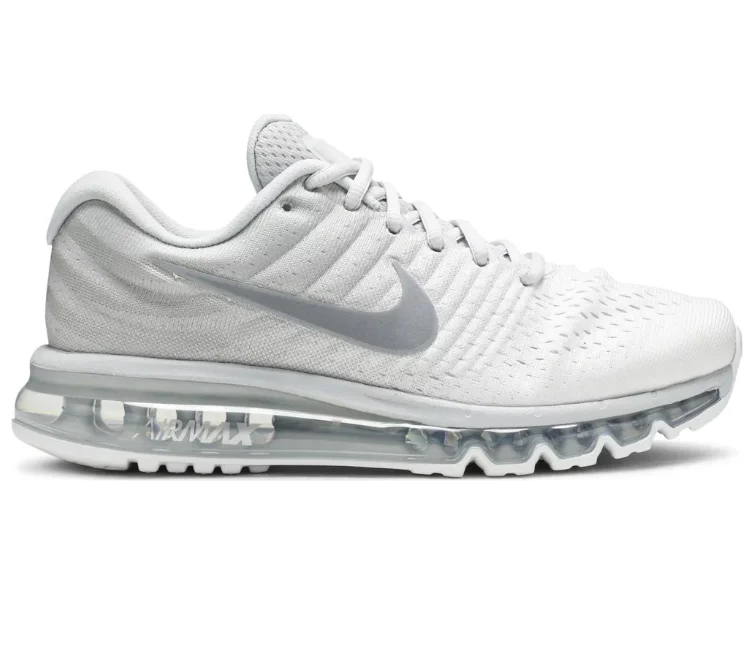 Men's classic - style sneakers with a modern twistMen's Nike Air Max 2017 (Pure Platinum/Wolf Grey)