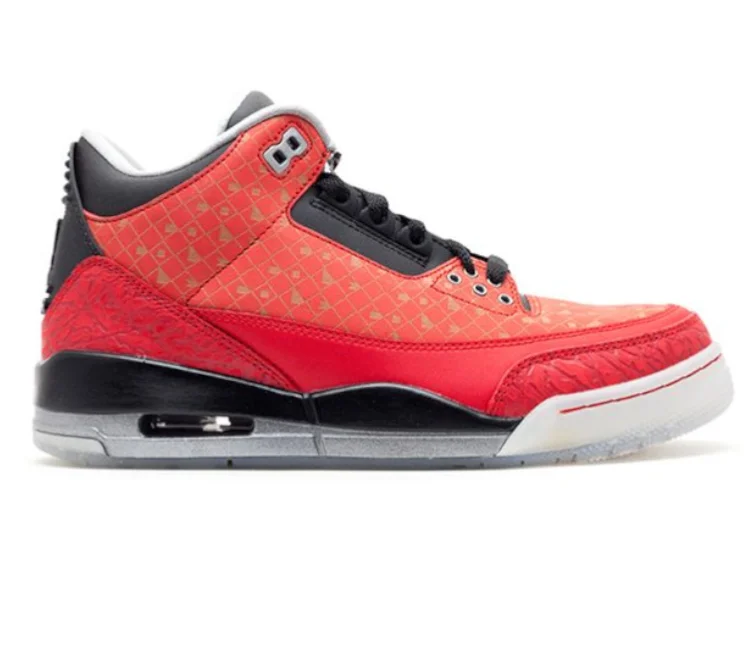 Men's camo - print sneakers for an edgy styleMen's Nike Air Jordan 3 Retro 2013 (Doernbecher)