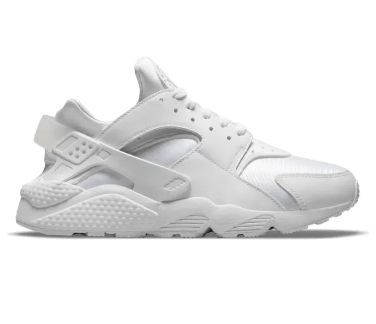 Men's fashion - forward sneakers with a unique tongue designMen's Nike Air Huarache (White/Pure Platinum)