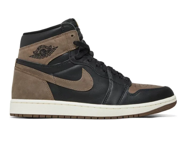 Men's lifestyle sneakers with a premium material constructionMen's Nike Air Jordan 1 High Retro OG (Palomino)