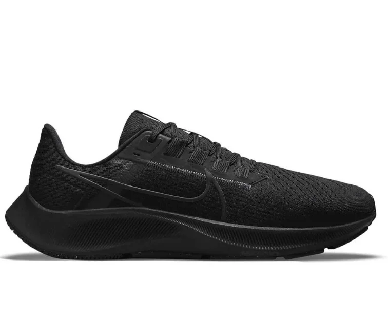 Men's minimalist sneakers with a simple designMen's Nike Air Zoom Pegasus 38 (Black/Black)