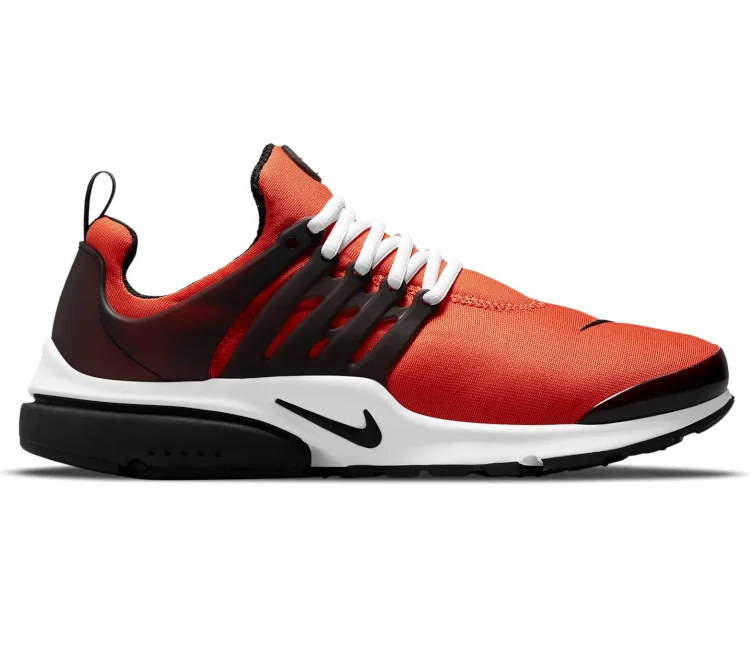 Men's lifestyle sneakers with a premium material constructionMen's Nike Air Presto (Orange/Black)