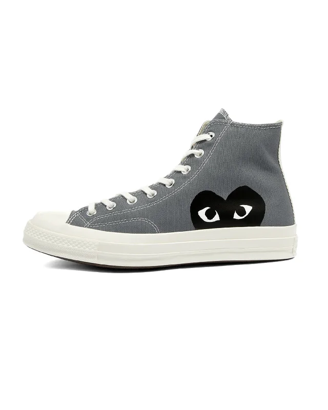 Men's lightweight sneakers for travelConverse CT70 High Big Heart - Grey / Black