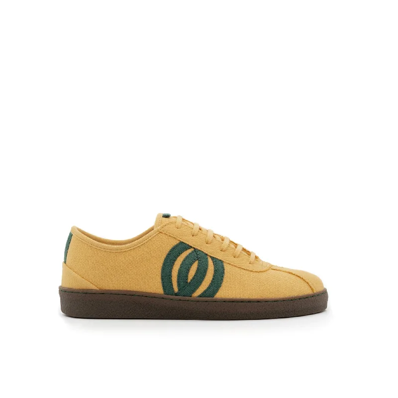 Men's sneaker collections based on popular cultureVegan sneaker mustard DIO025