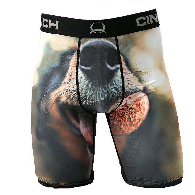 Men's western boots with a high - quality leather upper and a suede liningCinch Men's 9" Dog Boxer