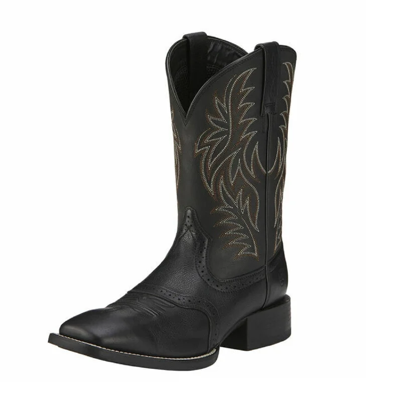 Men's western boots with a high - quality leather upper and a suede liningAriat Men's Sport Western Boot