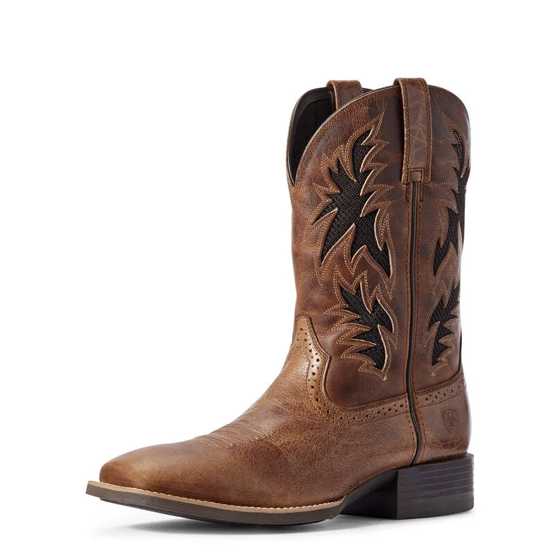 Men's western boots with a high - quality leather upper and a suede liningAriat Sport Cool Men's Boot