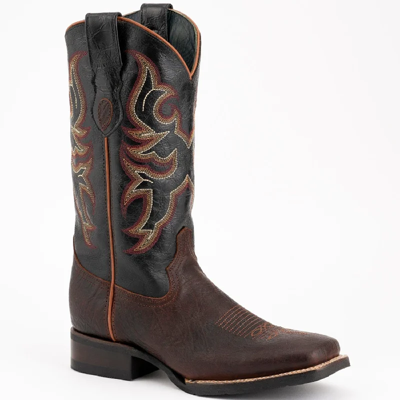 Men's western boots with a leather lining and a padded insoleMen's Ferrini Blaze Leather Square Toe Boots 1329309