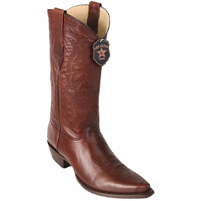 Men's western boots with a leather lining and a padded insoleMen's Los Altos Pull Up Leather Snip Toe Boot 943807