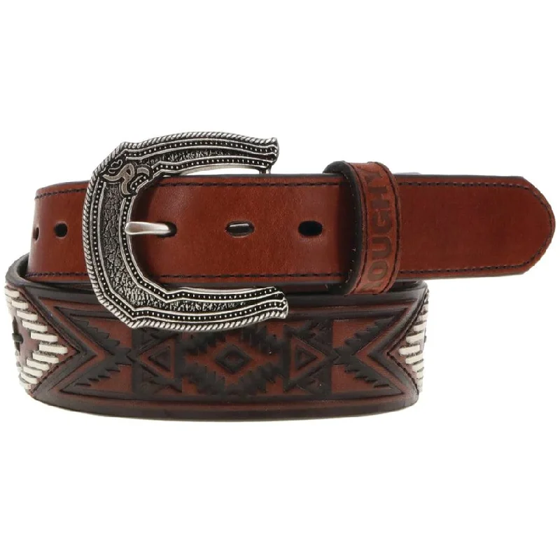 Men's western boots with a scalloped edge and a pull - on strapHooey Choctaw Men's Belt