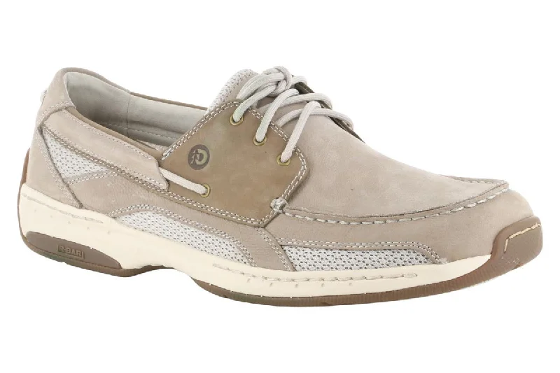 Men's casual shoes with a flexible rubber outsoleDunham Captain Boat Shoe Rocksand