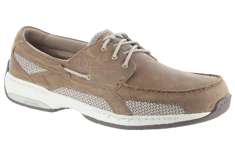 Men's casual shoes with a sporty look and feelDunham Captain Boat Shoe Tan