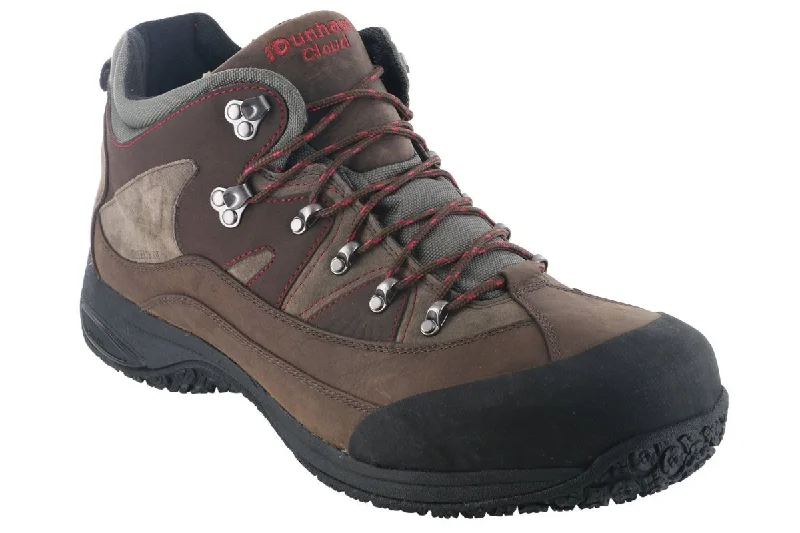 Men's casual shoes with a rubber toe cap for protectionDunham Cloud Waterproof Boot Brown