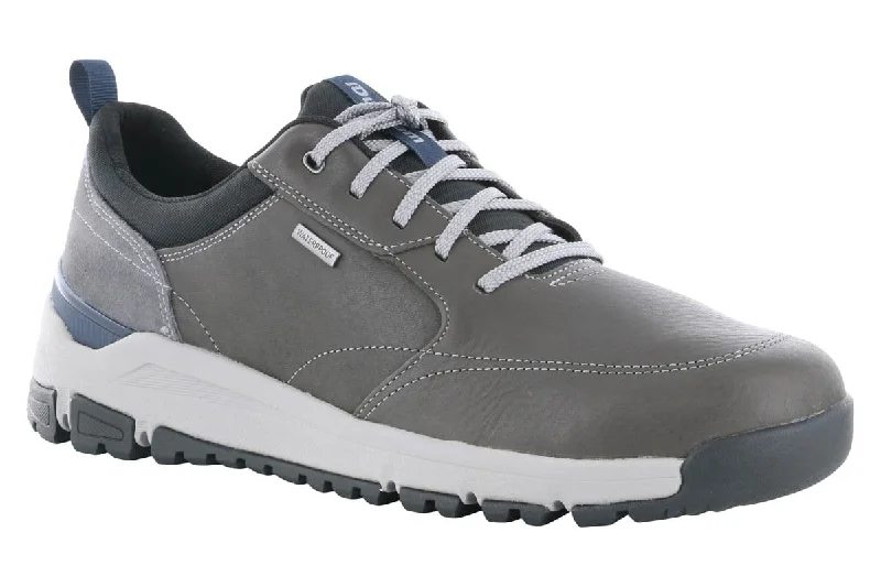 Men's casual shoes with a soft insole for cushioningDunham Ubal II Waterproof Oxford Grey