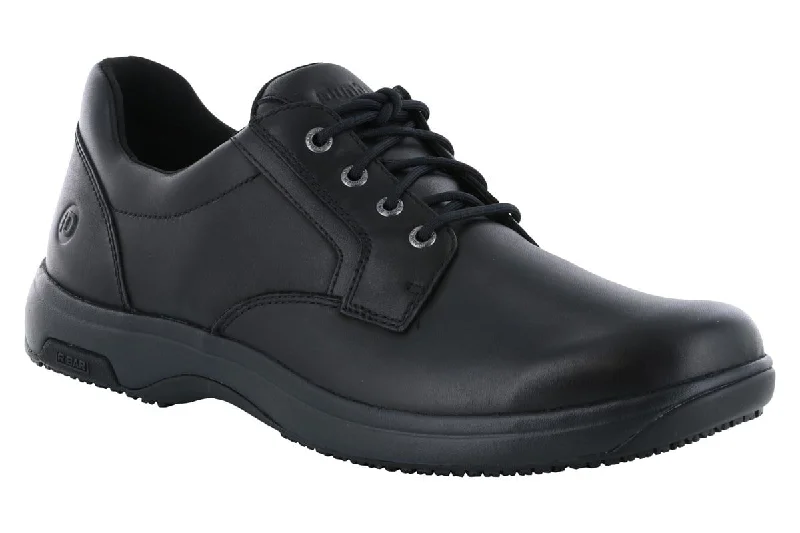 Men's casual shoes with a contrast sole colorDunham Service Waterproof Shoe Black