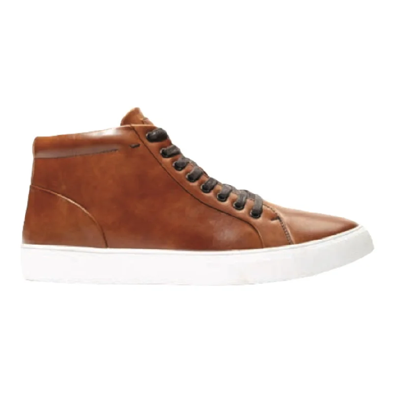 Men's casual shoes with a geometric patternHARRISON MYLES: High Top Sneaker S2112