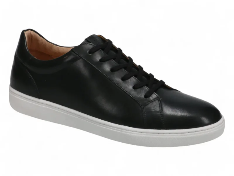 Men's casual shoes with a thick sole for added heightMichael Ellis Brenden Lace-Up Sneaker Black