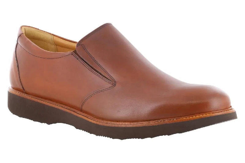 Men's casual shoes with a soft insole for cushioningSamuel Hubbard Frequent Traveler Slip On Tan