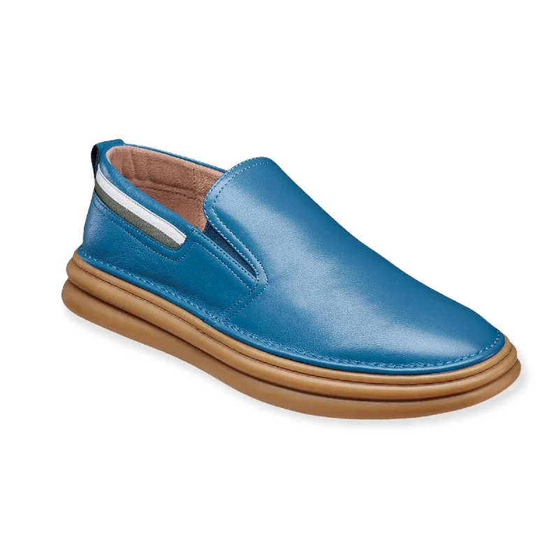 Breathable men's casual shoes for warm weatherSTACY ADAMS: Delmar Plain Toe Slip On 25508