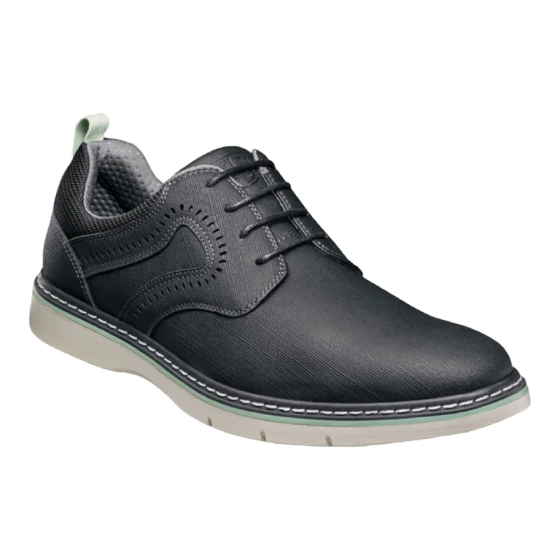 Leather men's casual shoes with a scuffed finishSTACY ADAMS: Stride Lace Up 25633